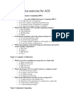 Exam Practice Exercise For AOS