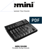 Gem-12usb Manual