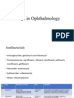 Drugs in Ophthalmology