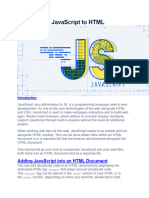 How To Add JavaScript To HTML