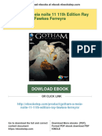 Gotham À Meia Noite 11 11th Edition Ray Fawkes Ferreyra Download PDF