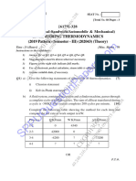 Be Mechanical Engineering Semester 3 2023 November Engineering Thermodynamics Et Pattern 2019