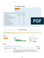 PentestTools WebsiteScanner Report