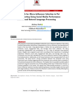 A Framework For Micro-Influencer Selection in Pet Product Marketing Using Social Media Performance Metrics and Natural Language Processing