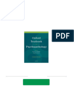 Instant Download Oxford Textbook of Psychopathology (Oxford Library of Psychology) 4th Edition Robert F. Krueger (Editor) PDF All Chapter