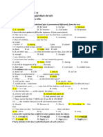 English 9-Mock Test 08