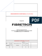 RCC Design Report GFRP Drain 1 X 1.5 X 1.95