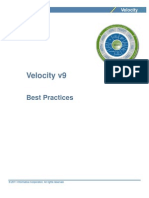 Velocity v9 Best Practices