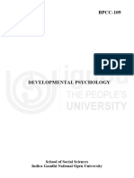 Developmental Psychology