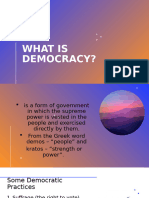 What Is Democracy - 115700