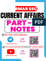 Current Affairs Part-3 Notes - Parmar SSC