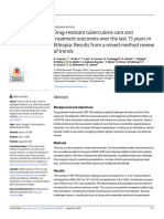 Drug-Resistant Tuberculosis Care and Treatment Outcomes Over The Last 15 Years in Ethiopia Results From A Mixed-Method Review of Trends