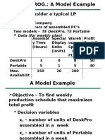 BBM 501 U II - Linear - Programming