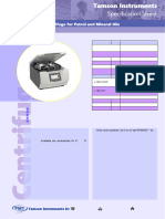 Tamson Centrifuge ASTM D4007 ASTM D1796