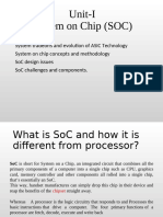 UNIT 1 System On Chip SOC