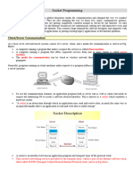 Socket Programming Theory - Final