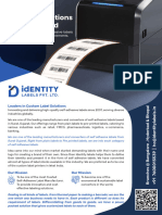 Idenitty Labels Private Limited Brochure