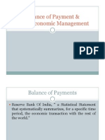 Balance of Payment