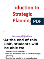 Strategic Planning