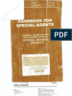 Irs Secret Cid Handbook Part 1 Book