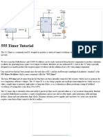 555 Timer Tutorial - The Monostable Multivibrator