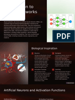 Introduction To Neural Networks