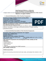 Guide For The Development of The Practical Component - Unit 1 - Phase 2 - Educational and Pedagogical Practi