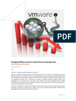 Escaping VMware Lock-In and Its Ever-Increasing Costs