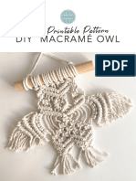 2diy Macrame Owl PDF