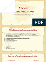 Ancient Communication PDF