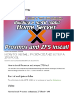 How To Install Proxmox and Setup A ZFS Pool - Intermittent Technology