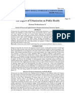 The Impact of Urbanization On Public Health (WWW - Kiu.ac - Ug)