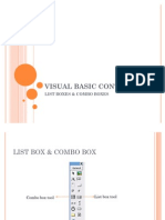 Listbox, Combobox, Visual Basic 6.0