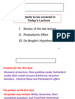 Lecture - 4 - Classical Wave Properties, Photoelectric Effect - de Broglie Hypothesis