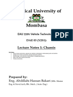 Vehicle Technology I Lecture Notes 1 Chassis 