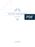 Dietary Assessment