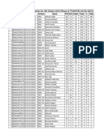 Final Test Series For JEE (Main) - 2223 (Phase-I) FTSJMT5B 10012023