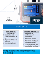 Ventilator Management & Niv