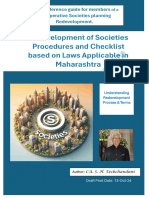 Redevelopment of Societies Procedures and Checks Based On Laws Applicable in Maharashtra