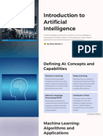 Introduction To Artificial Intelligence