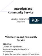 Volunteerism