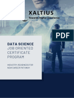 Data Science Certificate Course Brochure