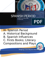 Spanish Period