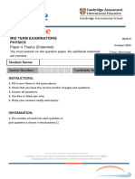 MOT-01 Yr 11 Phy 4 - 10 COPIES... FINAL