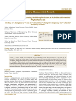 Anticancer and Overcoming Multidrug Resistance Activities of Potential Phytochemicals