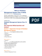 Cbseskilleducation Com Database Management System Class 10 MCQ