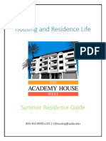 2018 AHW Summer Residence Guide