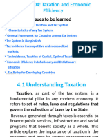 Chapter Four Taxation and Economic Efficiency L