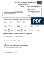 Decimals