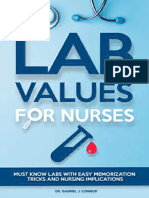 Lab Values For Nurses